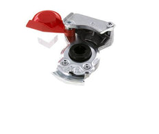 Supply Red Aluminum Gladhand Coupling M22x1.5 Female Threads DIN 74254