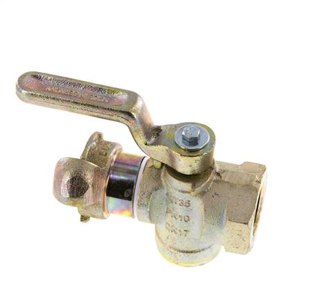 G 3/4'' Throttle Valve Claw Coupling DIN 3486 Cast Iron