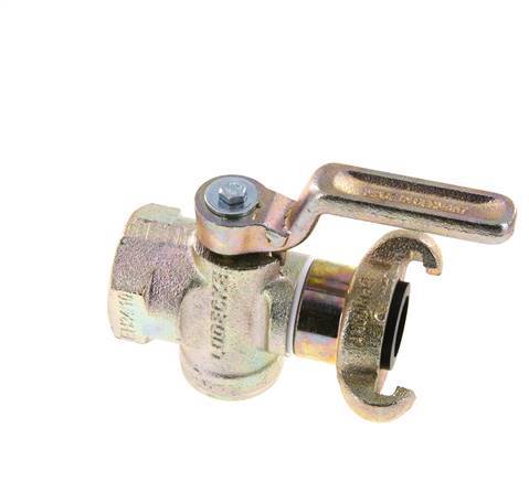 G 1'' Throttle Valve Claw Coupling DIN 3486 Cast Iron