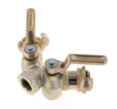 G 3/4'' Double Throttle Valve Claw Coupling DIN 3487 Cast Iron