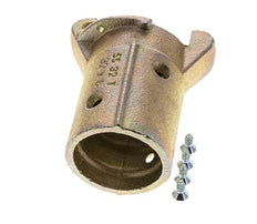 Sandblast Coupling 32x48 mm Hose Connection Malleable Cast Iron Coupling Length 136 mm