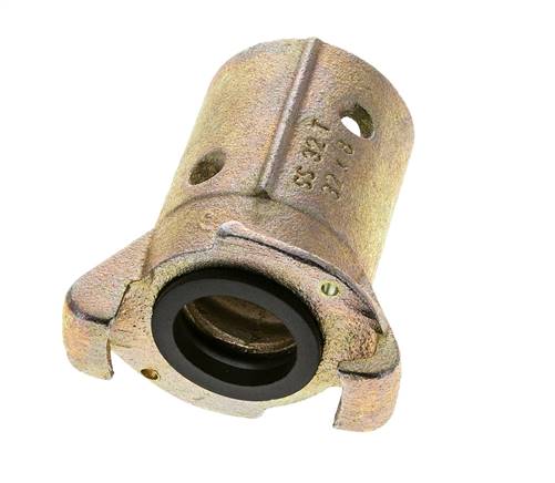 Sandblast Coupling 32x48 mm Hose Connection Malleable Cast Iron Coupling Length 136 mm
