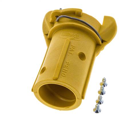 Sandblast Coupling 25x39 mm Hose Connection Nylon Coupling Length 110 mm