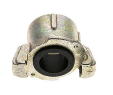 Sandblast Coupling 1 1/4'' Female Threads Malleable Cast Iron Coupling Length 62 mm