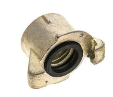 Sandblast Coupling 50 mm Female Threads Malleable Cast Iron Coupling Length 55 mm