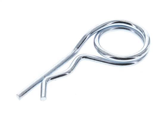 Sandblast Coupling 3 mm Safety Clip DIN 11024 [10 Pieces]