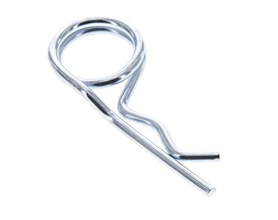 Sandblast Coupling 3 mm Safety Clip DIN 11024 [10 Pieces]