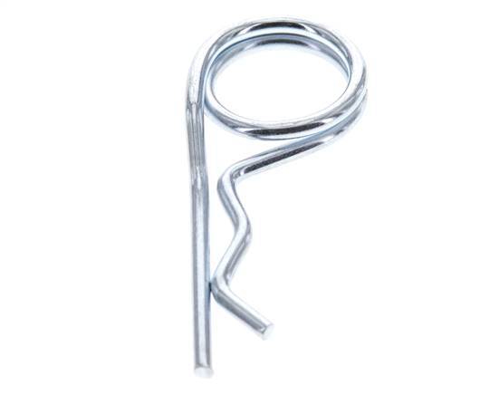 Sandblast Coupling 3 mm Safety Clip DIN 11024 [10 Pieces]