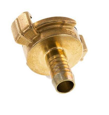 13 mm (1/2'') Hose Barb GEKA Garden Hose Brass Coupling [2 Pieces]