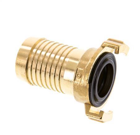 32 mm (1 1/4'') Hose Barb GEKA Garden Hose Brass Coupling