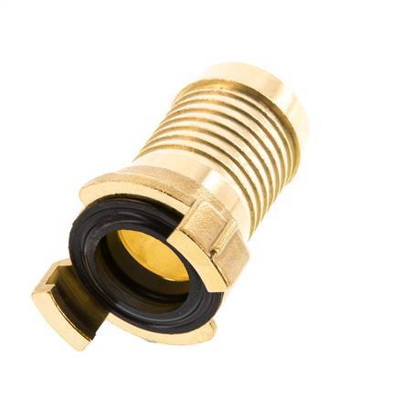 32 mm (1 1/4'') Hose Barb GEKA Garden Hose Brass Coupling