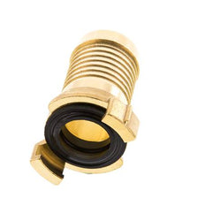 32 mm (1 1/4'') Hose Barb GEKA Garden Hose Brass Coupling