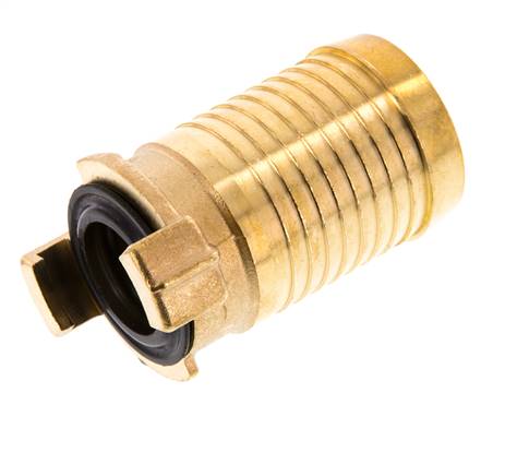 38 mm (1 1/2'') Hose Barb GEKA Garden Hose Brass Coupling