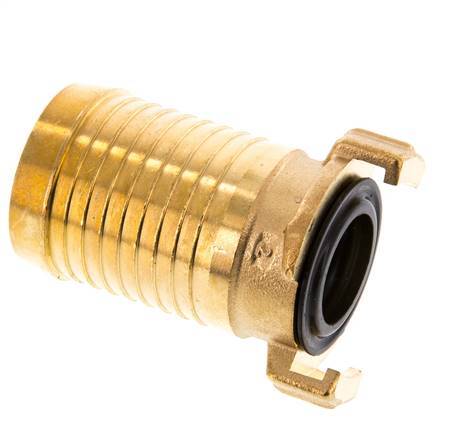 38 mm (1 1/2'') Hose Barb GEKA Garden Hose Brass Coupling