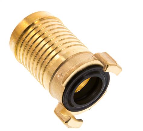 38 mm (1 1/2'') Hose Barb GEKA Garden Hose Brass Coupling
