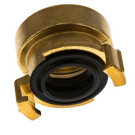 1 1/4'' Female GEKA Garden Hose Brass Coupling