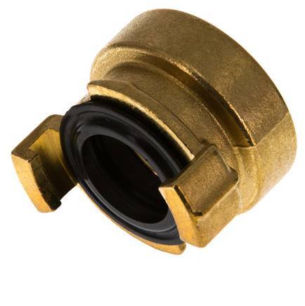 1 1/4'' Female GEKA Garden Hose Brass Coupling