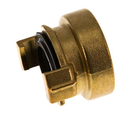 1 1/4'' Female GEKA Garden Hose Brass Coupling