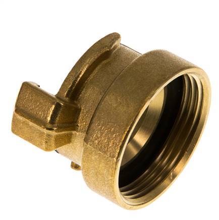 1 1/4'' Female GEKA Garden Hose Brass Coupling