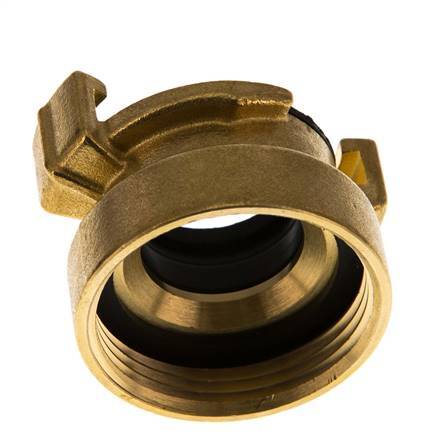 1 1/4'' Female GEKA Garden Hose Brass Coupling