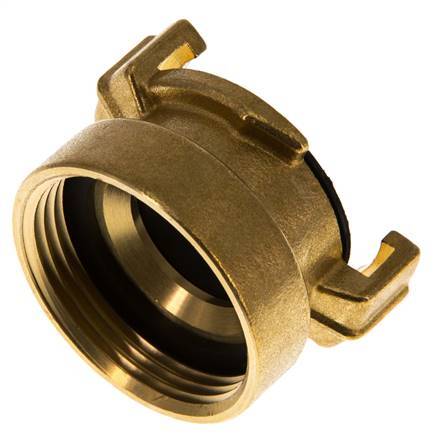1 1/4'' Female GEKA Garden Hose Brass Coupling