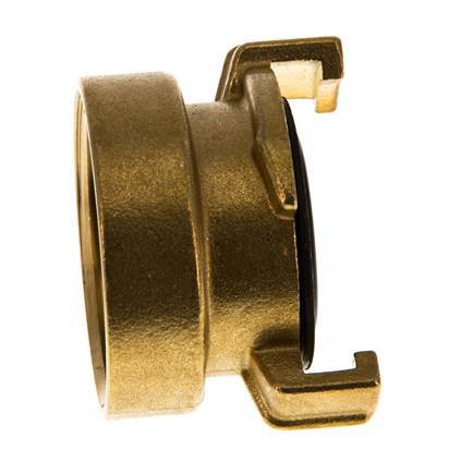 1 1/4'' Female GEKA Garden Hose Brass Coupling