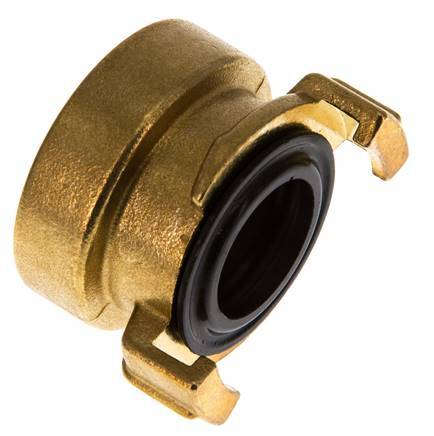 1 1/4'' Female GEKA Garden Hose Brass Coupling