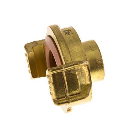 3/8'' Female GEKA Garden Hose Brass Coupling KTW