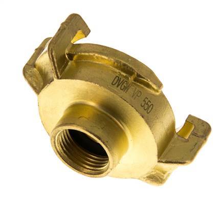 3/8'' Female GEKA Garden Hose Brass Coupling KTW