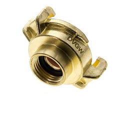 1/2'' Female GEKA Garden Hose Brass Coupling KTW