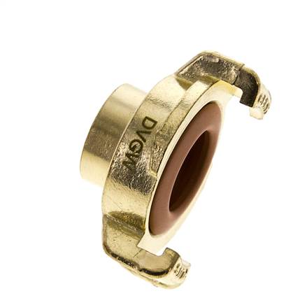 1/2'' Female GEKA Garden Hose Brass Coupling KTW