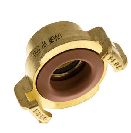 3/4'' Female GEKA Garden Hose Brass Coupling KTW