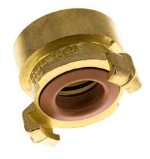 1 1/4'' Female GEKA Garden Hose Brass Coupling KTW