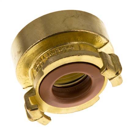 1 1/2'' Female GEKA Garden Hose Brass Coupling KTW