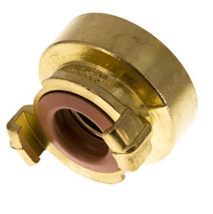 1 1/2'' Female GEKA Garden Hose Brass Coupling KTW