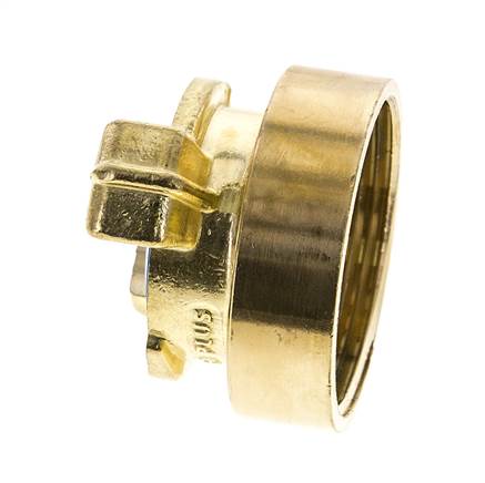 1 1/2'' Female GEKA Garden Hose Brass Coupling KTW