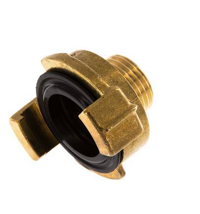 1/2'' Male GEKA Garden Hose Brass Coupling [2 Pieces]