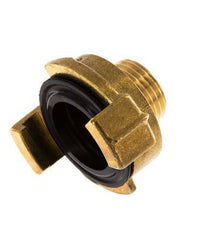 1/2'' Male GEKA Garden Hose Brass Coupling [2 Pieces]