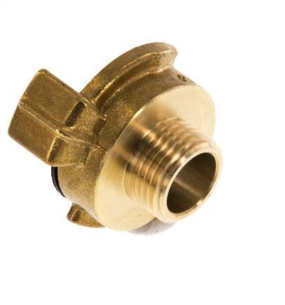 1/2'' Male GEKA Garden Hose Brass Coupling [2 Pieces]