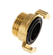 1'' Male GEKA Garden Hose Brass Coupling [2 Pieces]