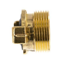 1 1/4'' Male GEKA Garden Hose Brass Coupling