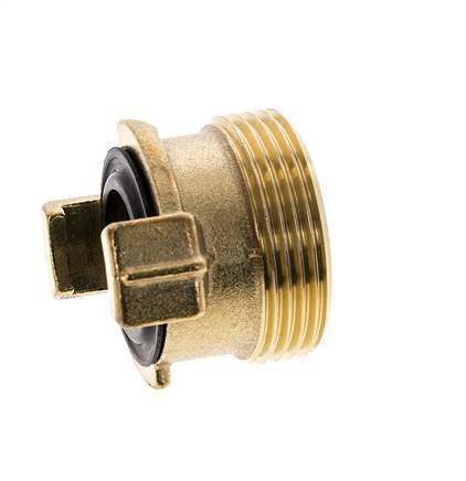 1 1/4'' Male GEKA Garden Hose Brass Coupling
