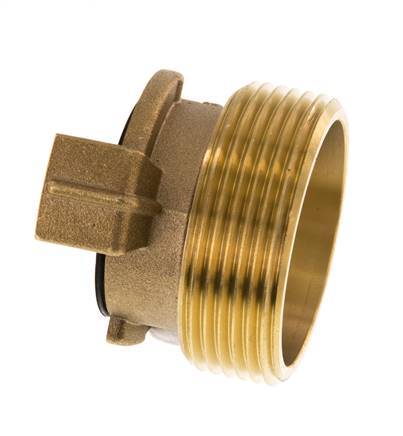 1 1/2'' Male GEKA Garden Hose Brass Coupling