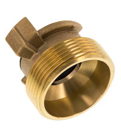 1 1/2'' Male GEKA Garden Hose Brass Coupling
