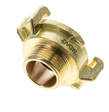 3/4'' Male GEKA Garden Hose Brass Coupling KTW