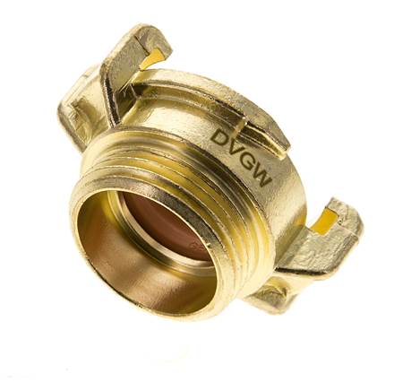 1'' Male GEKA Garden Hose Brass Coupling KTW