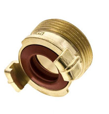 1 1/4'' Male GEKA Garden Hose Brass Coupling KTW