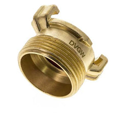 1 1/4'' Male GEKA Garden Hose Brass Coupling KTW