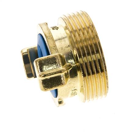 1 1/2'' Male GEKA Garden Hose Brass Coupling KTW
