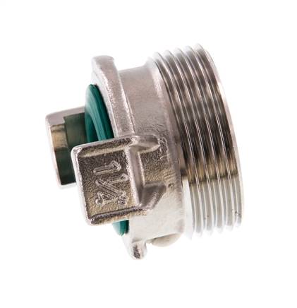 1 1/4'' Male GEKA Garden Hose Stainless Steel Coupling